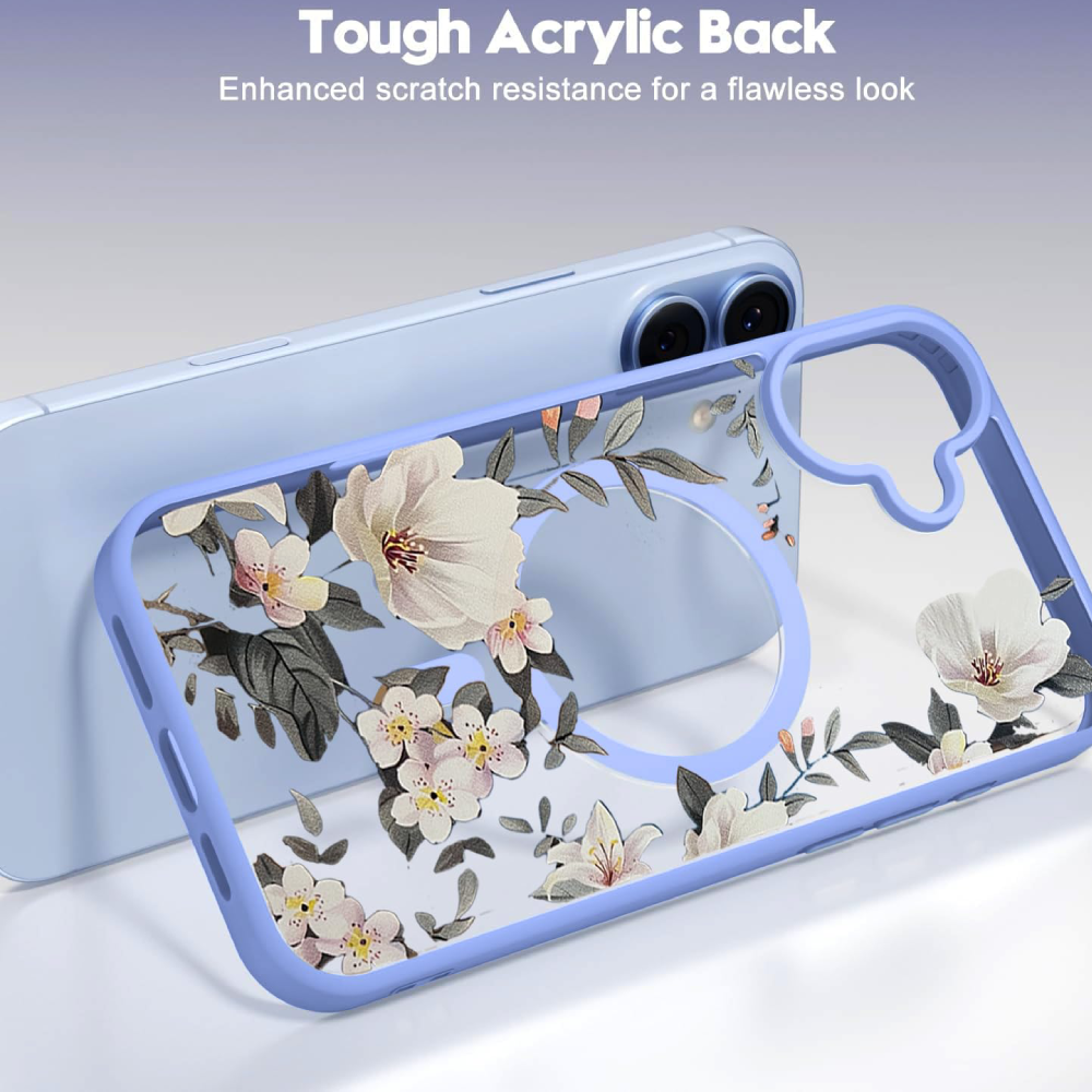Flower Magsafe Mobile Cover for iPhone