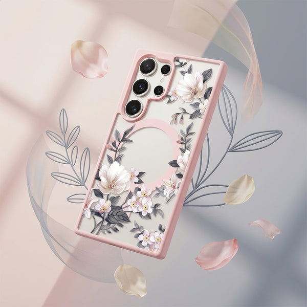 Flower Magsafe Case for Samsung